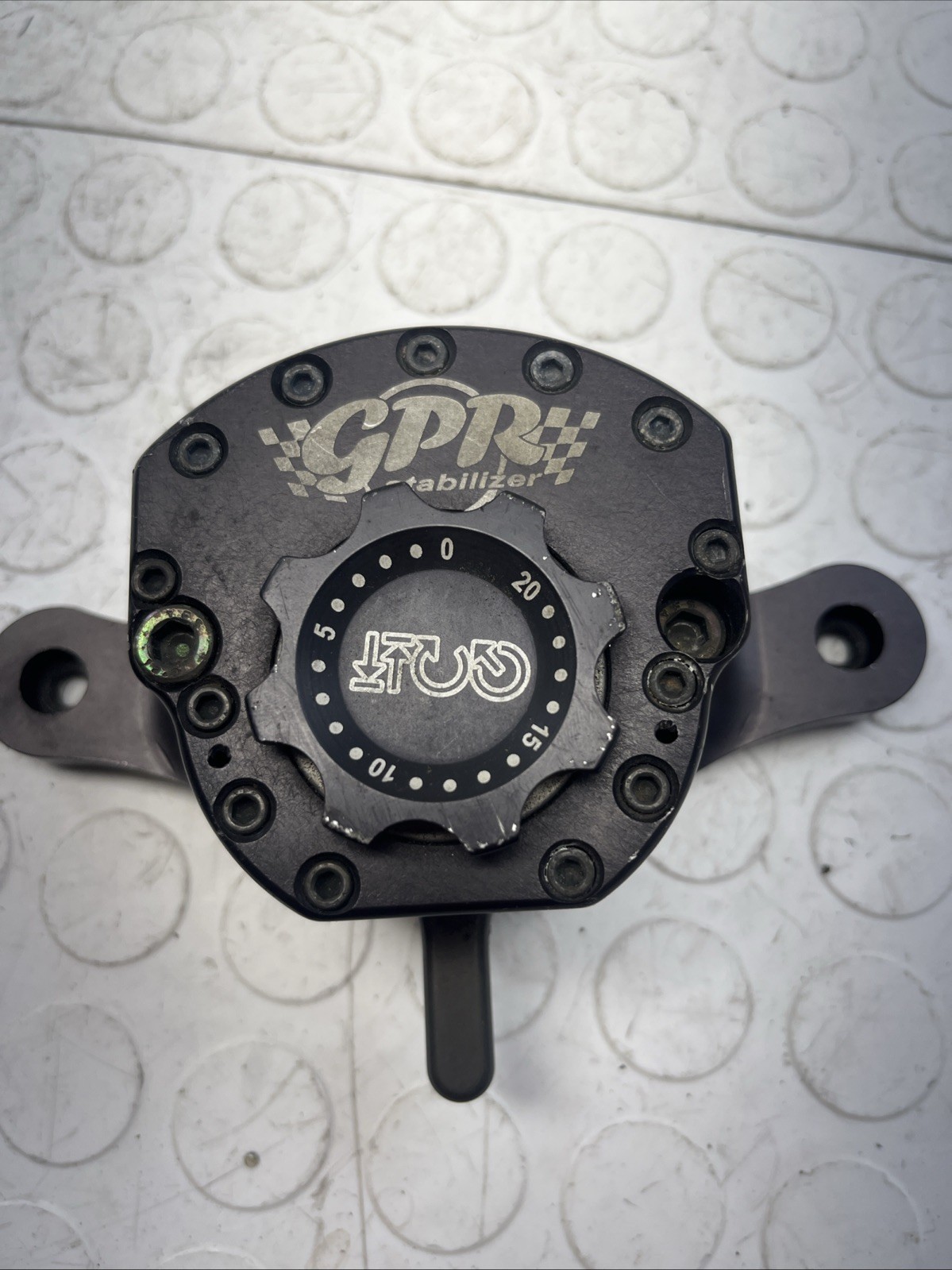 2002-2003 Yamaha YZF-R1 GPR steering stabilizer damper OEM