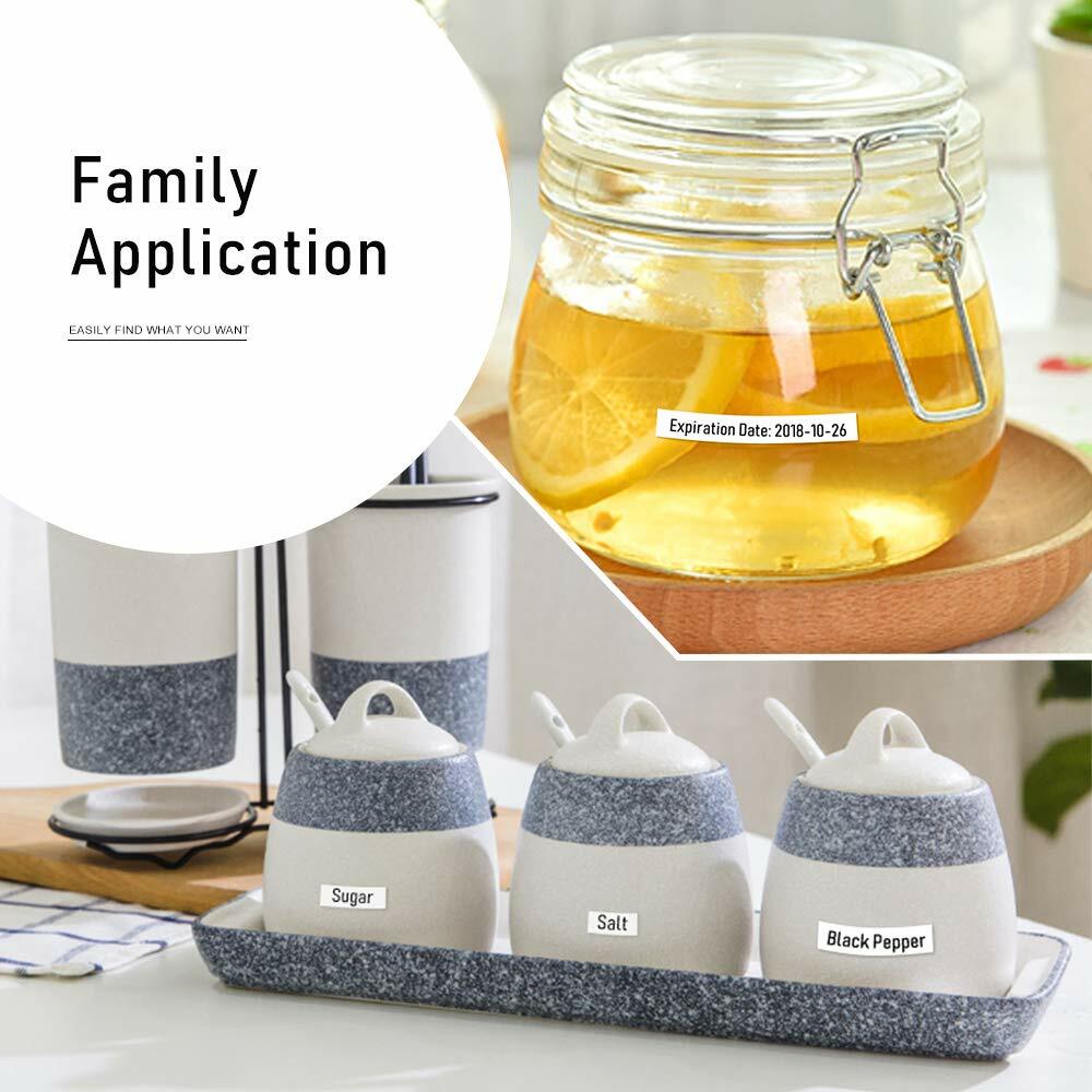 10PK DYMO LetraTag Tape Refills 91330 12mm Compatible for LT-100H White Paper