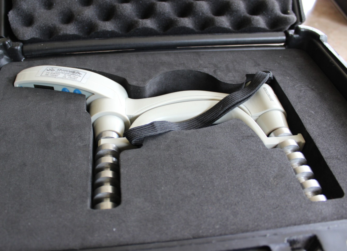 used Jamar Plus + Digital Hand Grip Strength Tester Dynamometer In Case