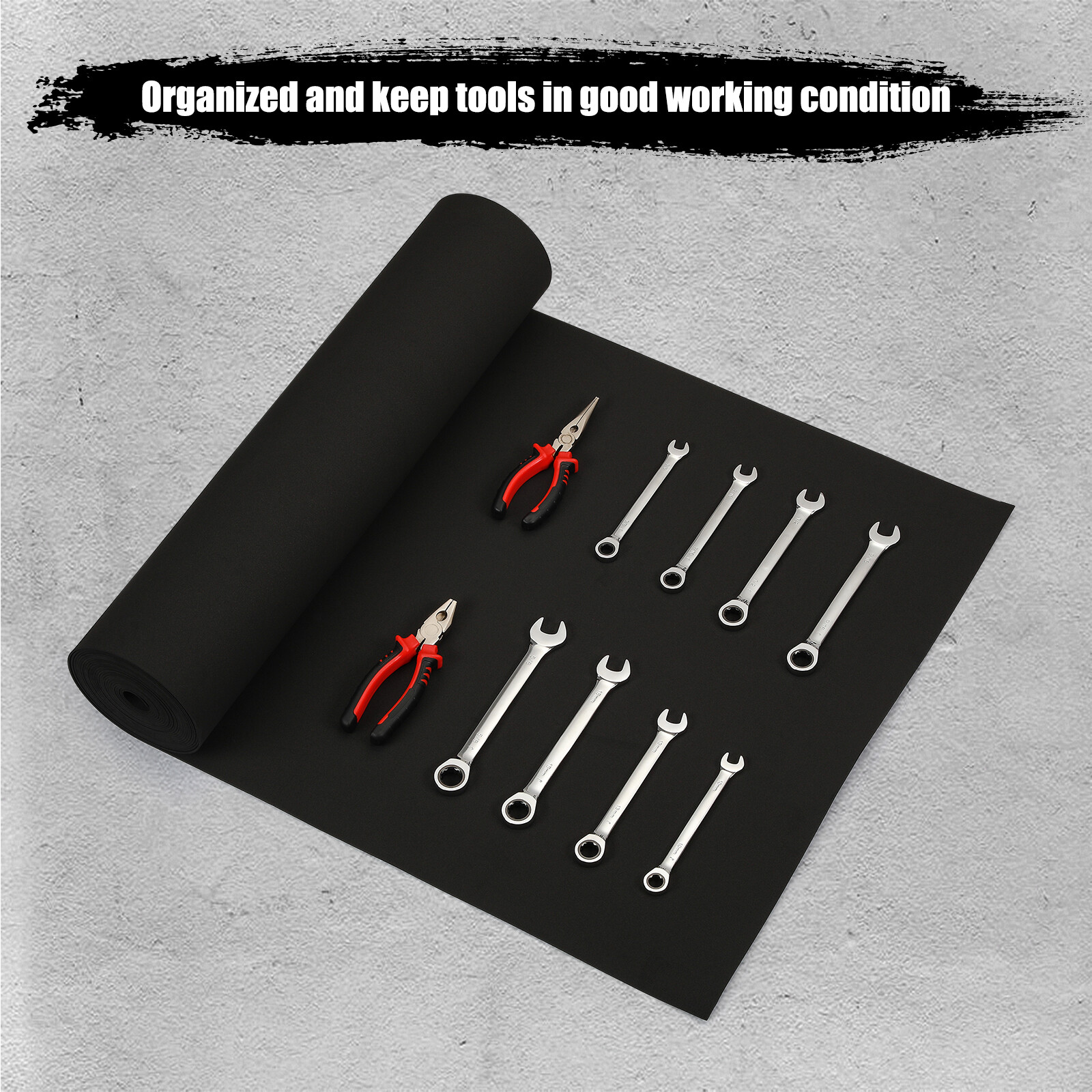 Professional Tool Box Liner and Drawer Liner 24 inch x24 feet Non-Slip,Easy Cut