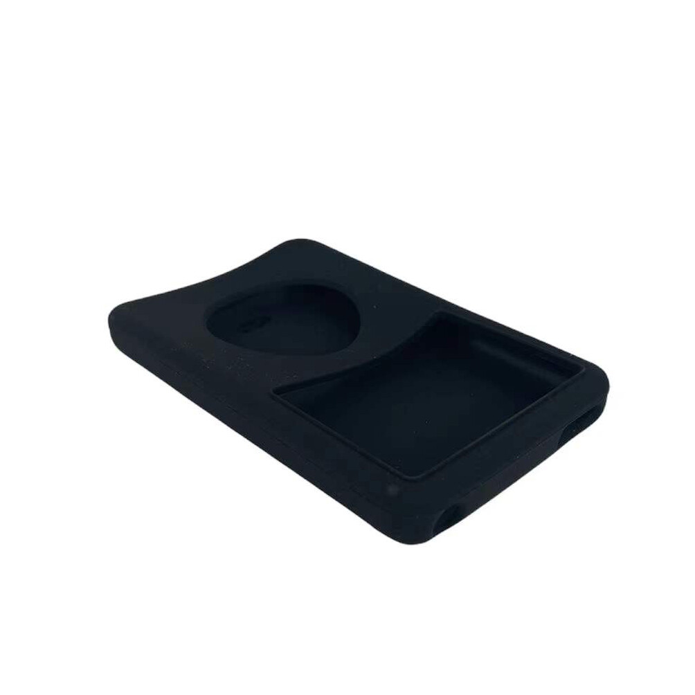 For iPod Classic 80GB/120GB/160GB Silicone Rubber Soft Skin Sleeve Case - Black