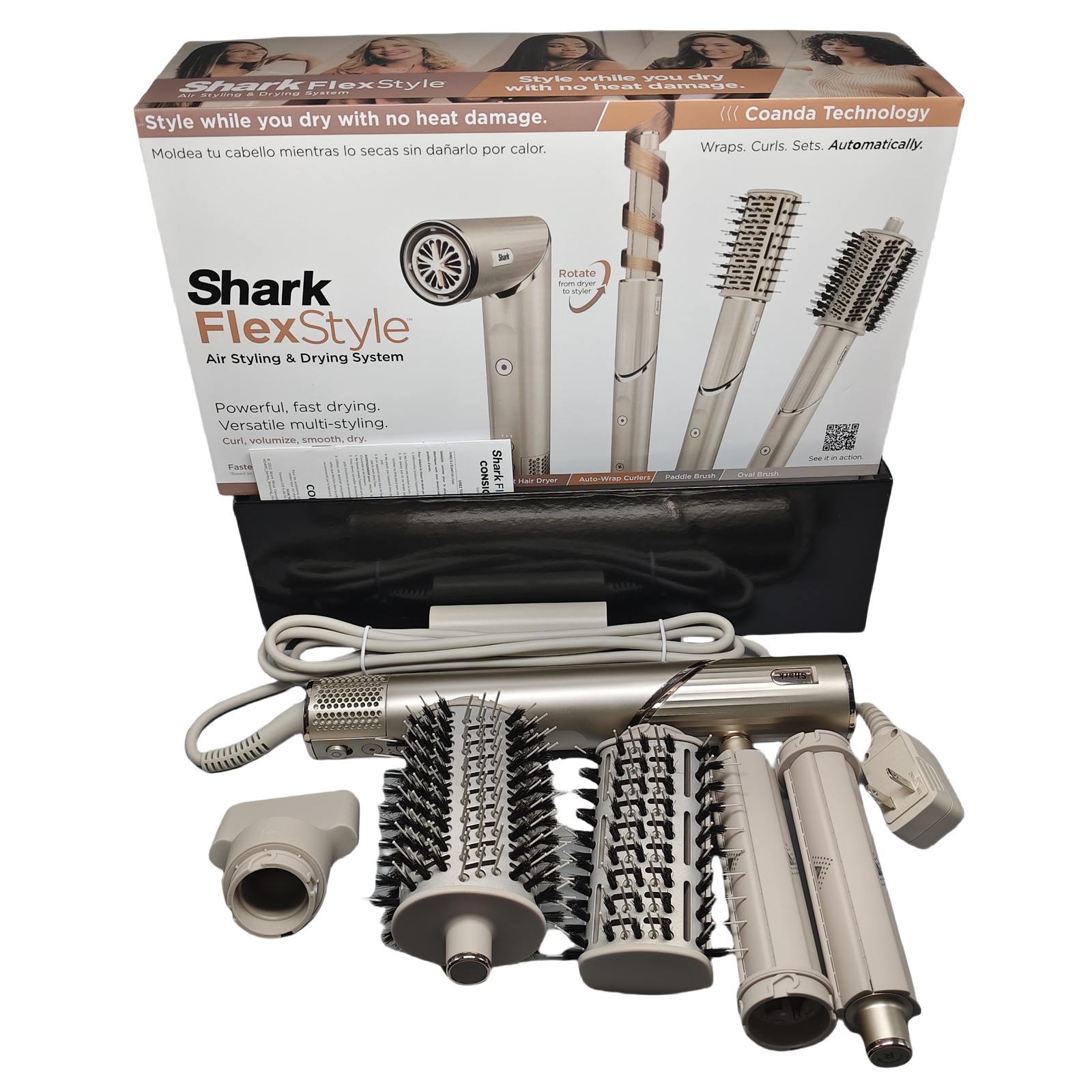 New Unopened Shark HD430 FlexStyle Air Drying and Styling System US Stock