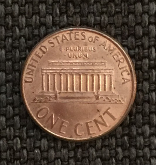 2001 P Lincoln penny, actual coin in picture, free shipping.