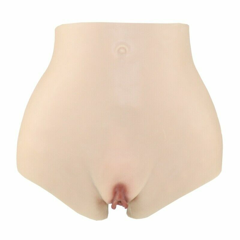 1xSilicone Crossdresser Panty Hip Shaping Pant Fake Vagina Panties Enhancer Pa7B