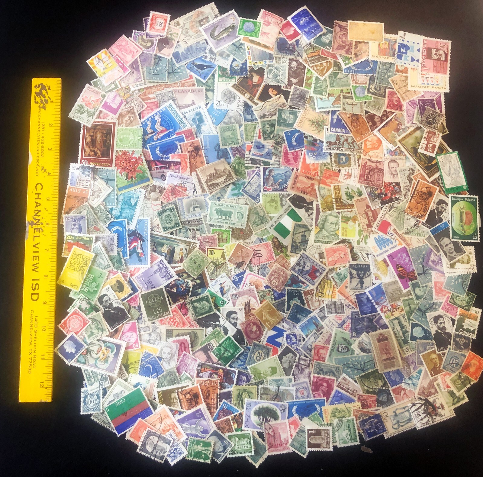 KILOWARE Stamps Off Paper Premium Worldwide Unchecked 1oz Mixture FREE SHIPPING