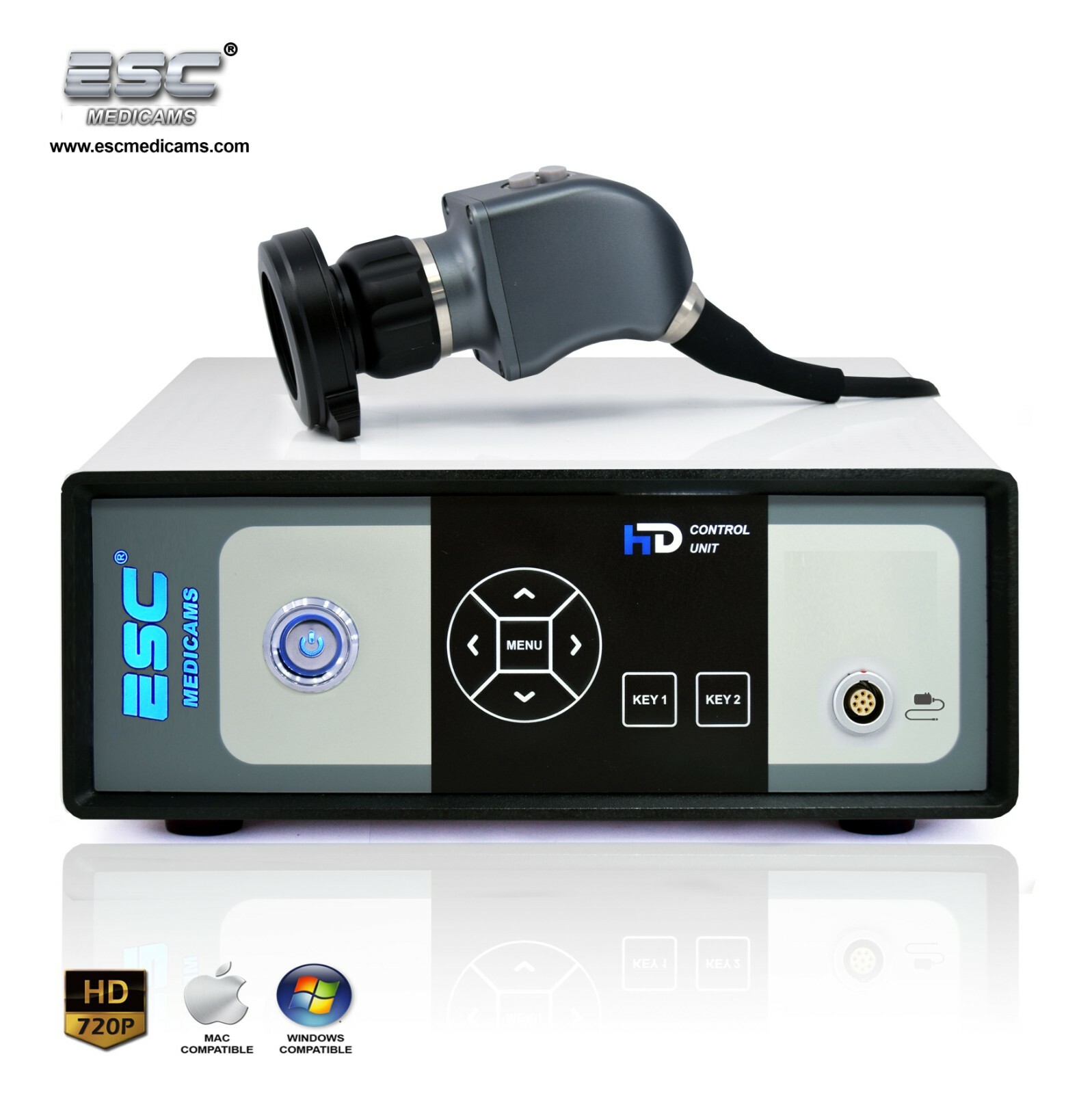 Endoscopy Camera HD 1.2mp for Storz ENT Rigid Endoscope HDMI USB Record in PC