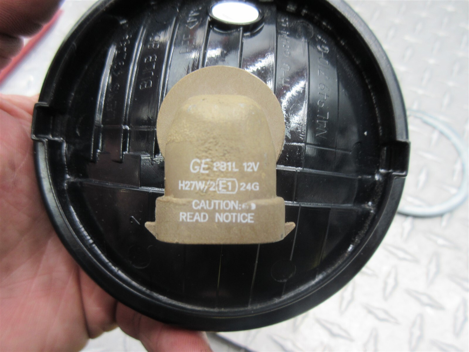 2008 Harley Davidson Road King Classic FLHRC Auxiliary Front Lights Lamps OEM