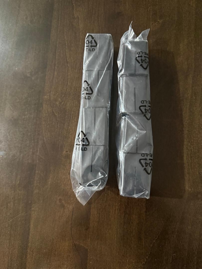 USA SELLER   2 PACKS AMCO COLLETS SQUARE SHELF SUPPORT CLIPS  FREE SHIP US ONLY