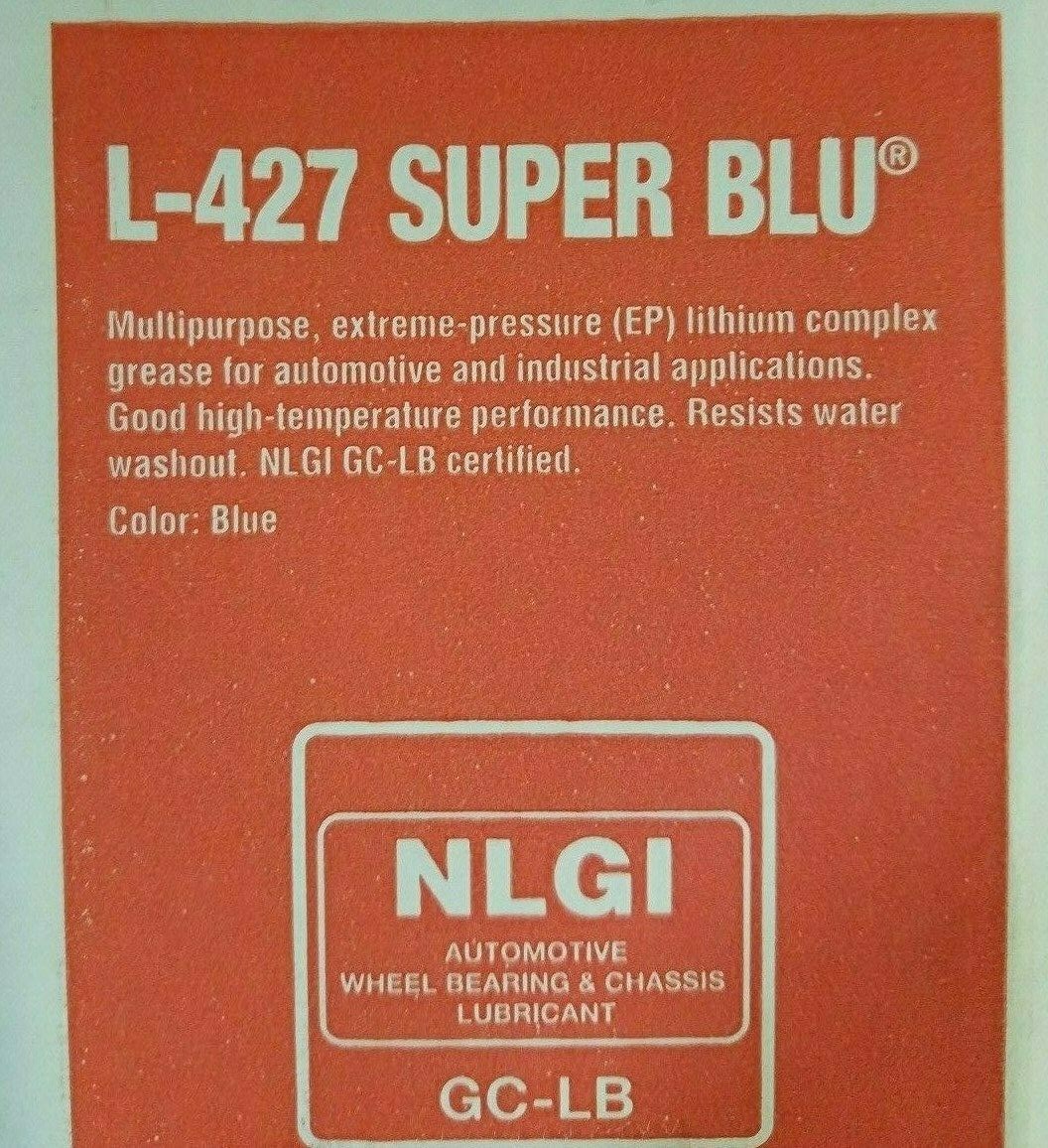 10 Pack Kendall L-427 Super Blu Grease; (10) 14oz tubes