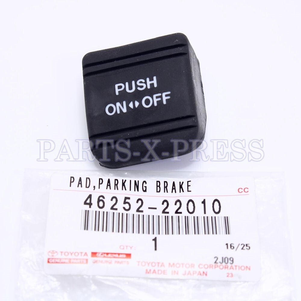 GENUINE TOYOTA LEXUS 06-19 PARKING EMERGENCY BRAKE RUBBER PEDAL PAD 46252-22010