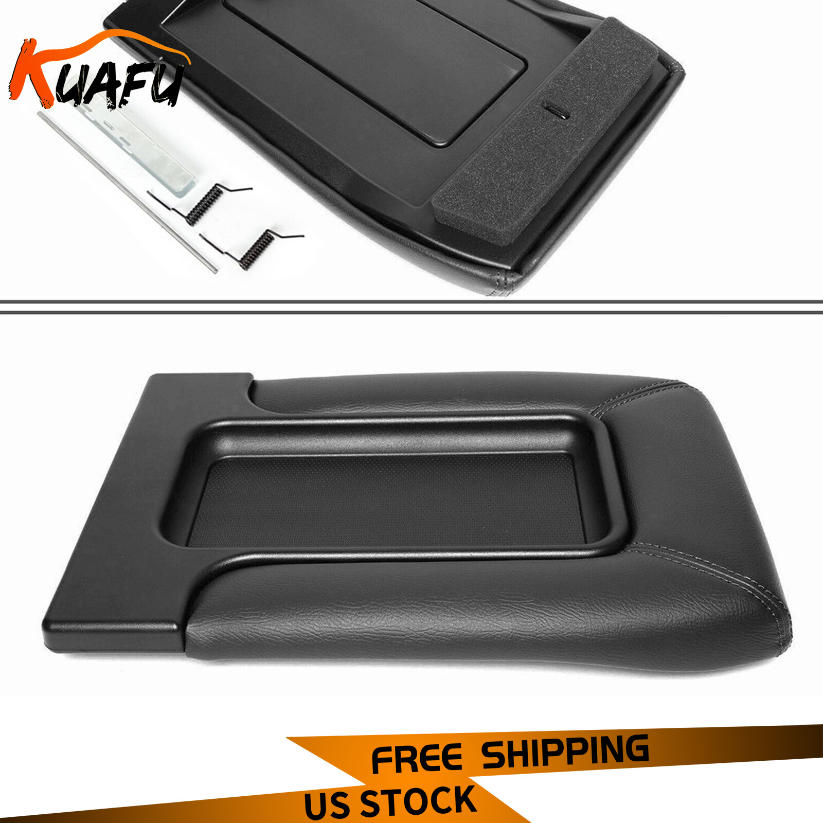 Center Console Fits 99-07 Chevy Silverado # 19127364 Lid Armrest Latch