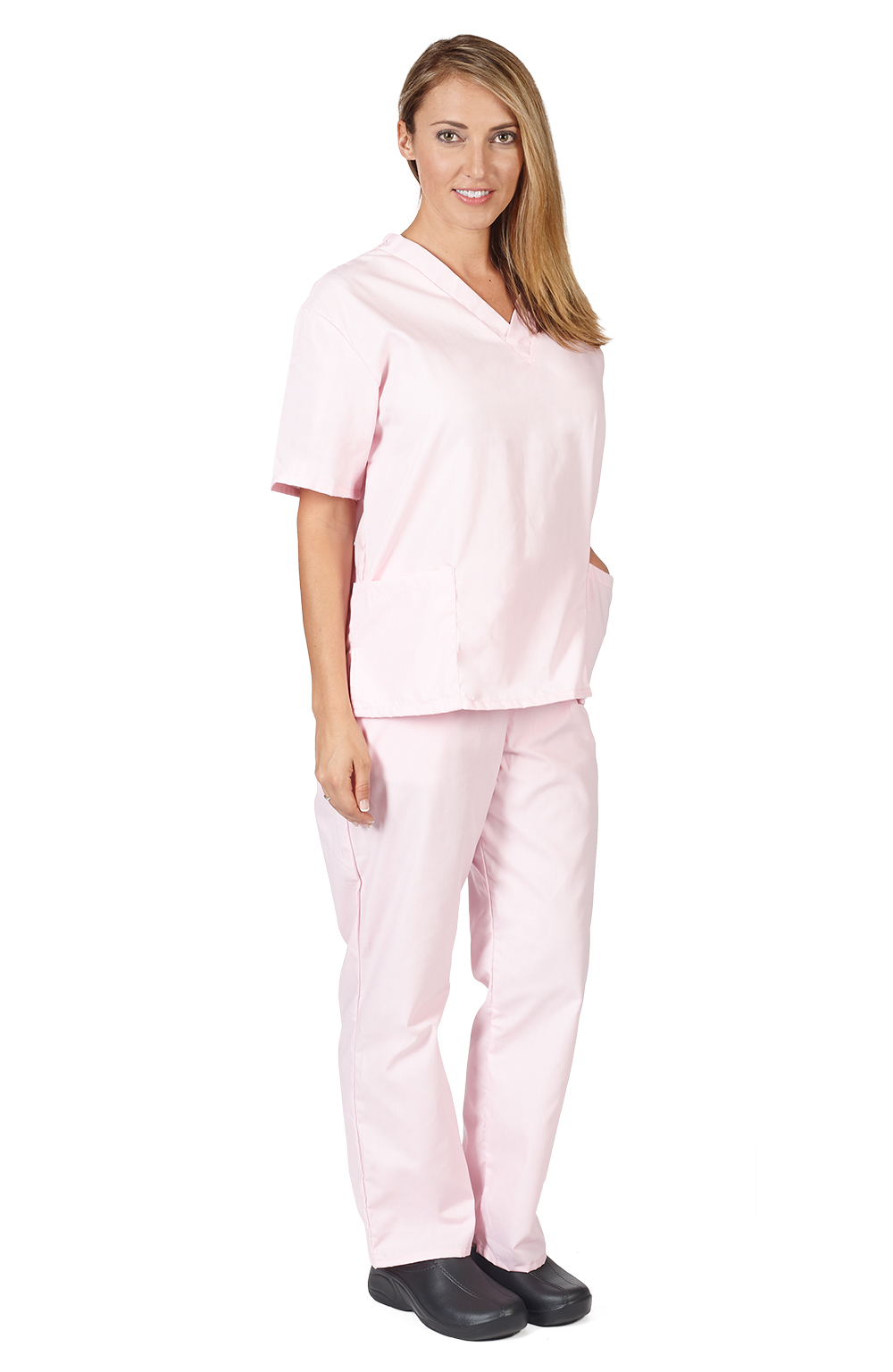 Medical Nursing Scrub Set NATURAL UNIFORMS Men Women Unisex Top Pants Hospital