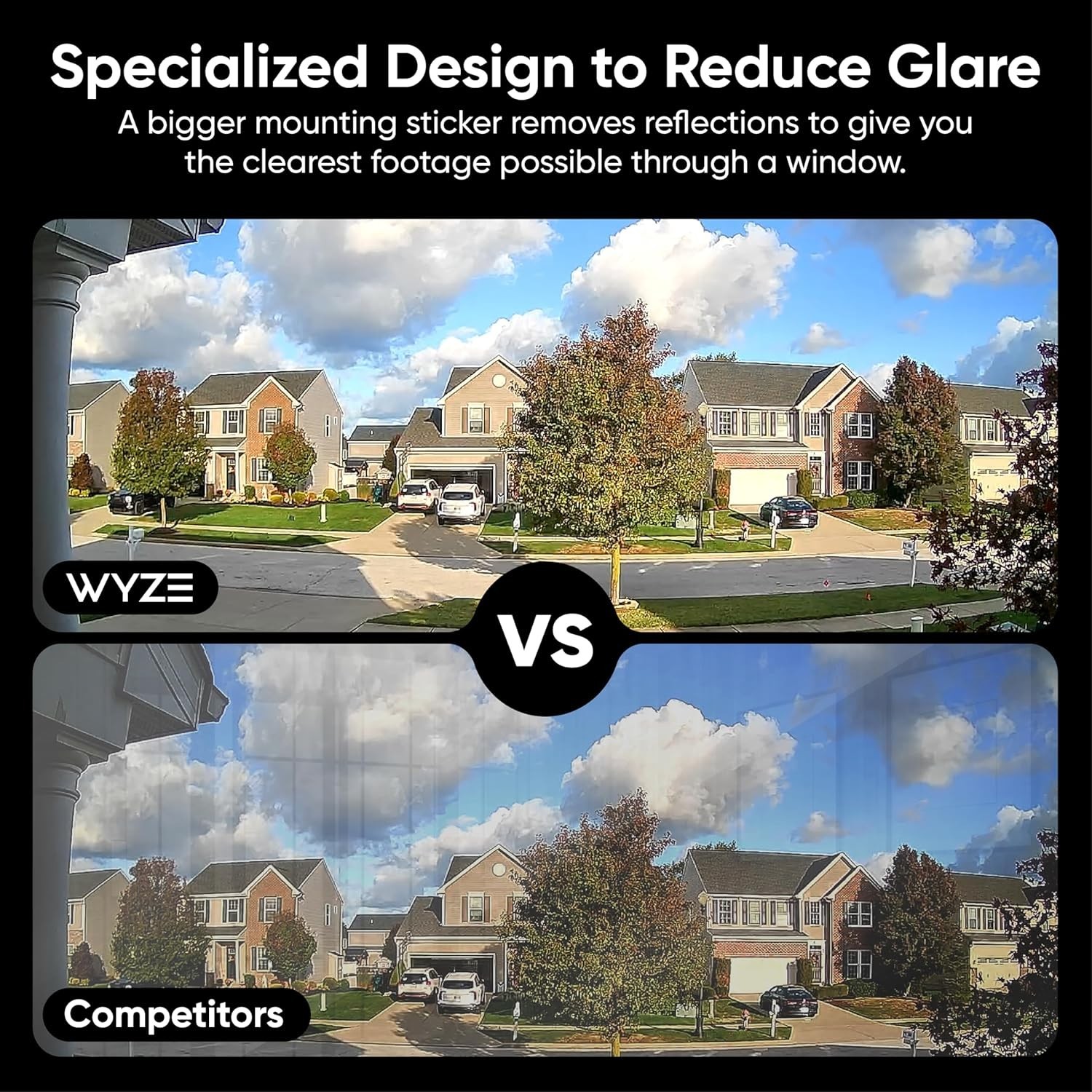 Wyze Window Cam, Color Night Vision - Factory Sealed