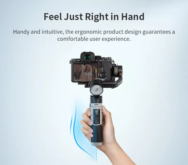 Zhiyun Crane M2 S M2S 3-Axis Gimbal Stabilizer for Mirrorless Cameras Phone