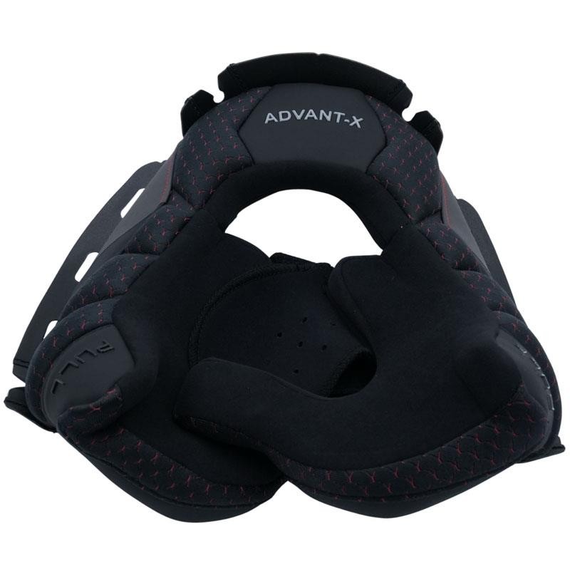LS2 Advant X Helmet Slim Cheek Pad Black Moisture Wicking  Hypoallergenic XS-3XL