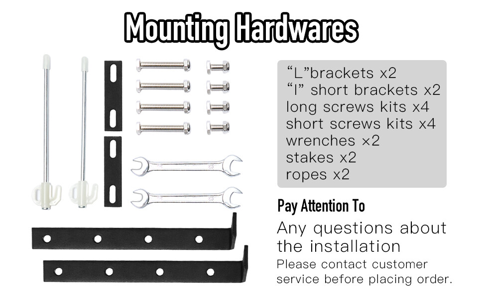 5.2X8.2' NOVSIGHT Car Side Awning SUV Rooftop Tent Sunshade for Outdoor Camping