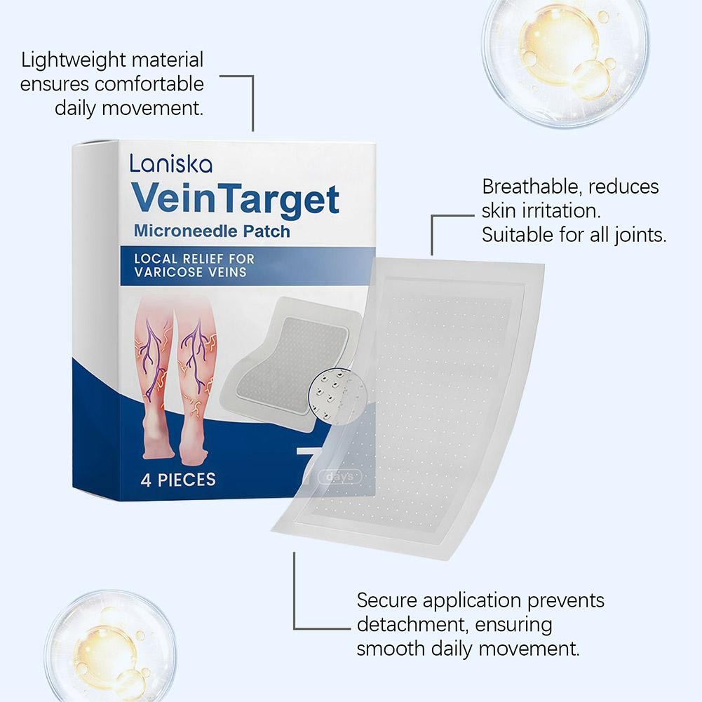 3X Vein Target Microneedle Patch, 2026 Advanced Varicose VeinsTreatment