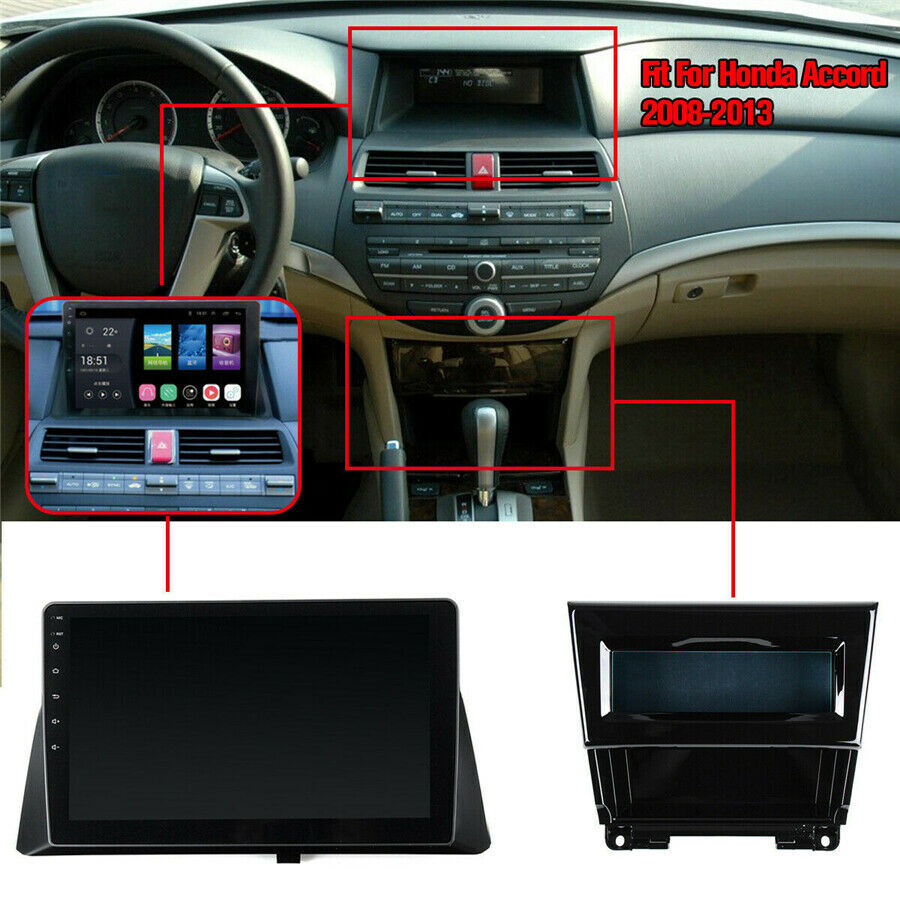 FOR HONDA ACCORD 8th 2008-2013 ANDROID 13.0 APPLE CARPLAY CAR STEREO GPS RADIO