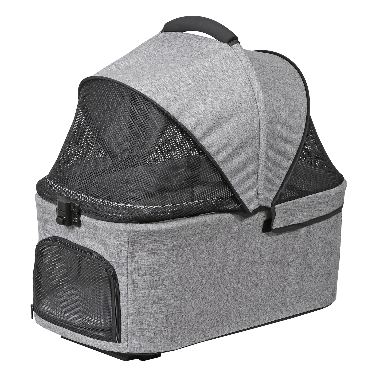 3 in 1 Pet Stroller For Small Medium Dog Cat Travel Carriage Folding Pushchair