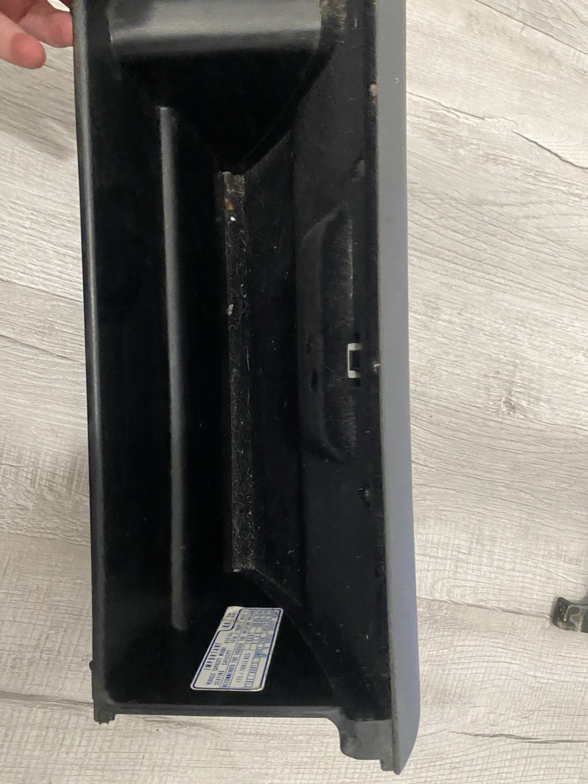 88-91 Honda Civic Wagon GloveBox GRAY with rail Glove Compartment OEM