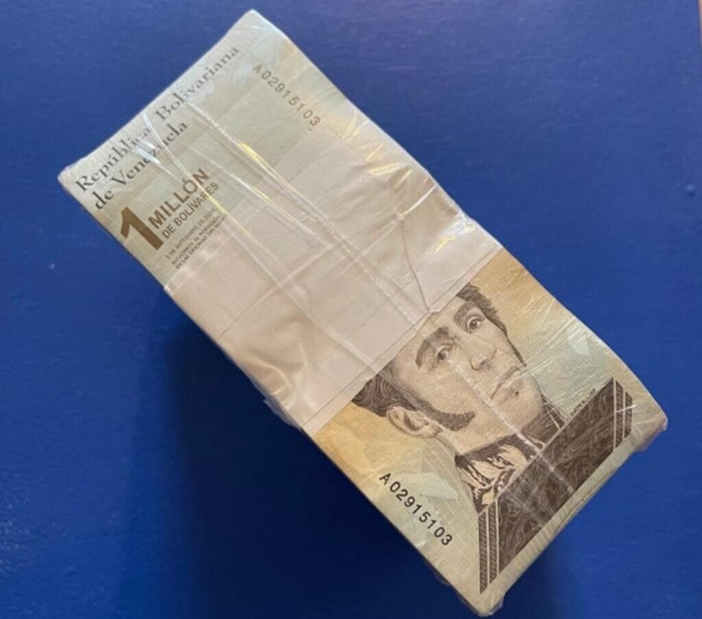 Venezuela 1 Million Bolivar Soberano, 2020 CIRCULATED X 500 PCS COA