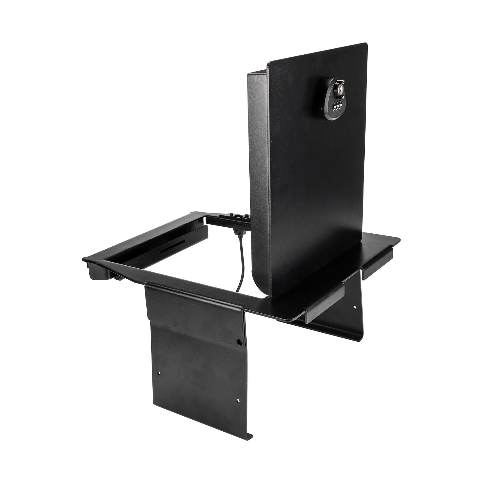 Center Console Safe Vault STORAGE For Ford 15-20 F150 17-21 F250 F350 Super Duty