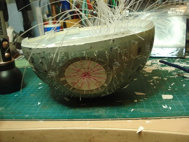 Fiber Optic Lighting Filament-50ft of each thickness: .25mm .50mm .75mm & 1.0mm