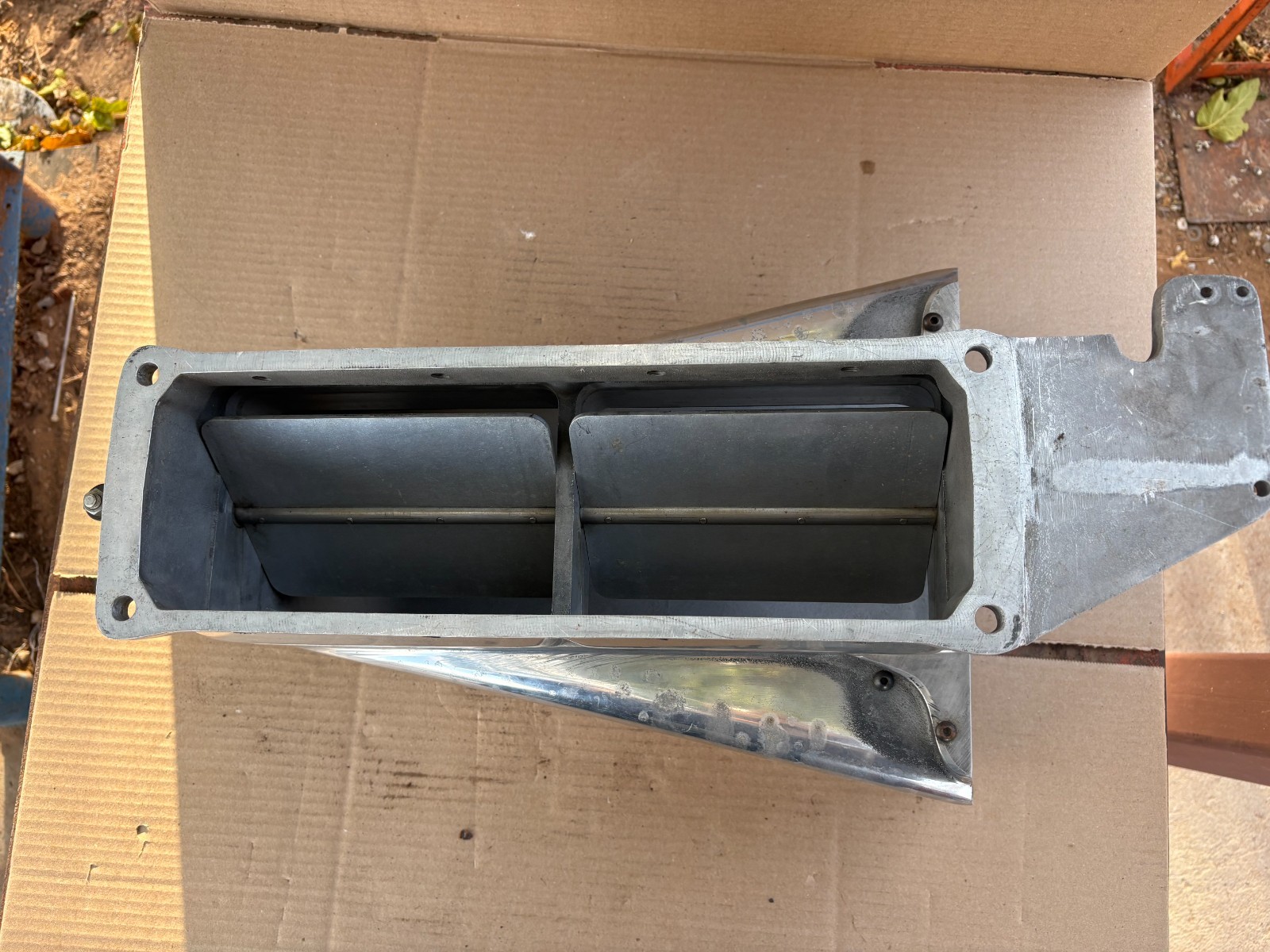 Enderle Barn Door Aluminum fuel injection hat Dragster altered blown