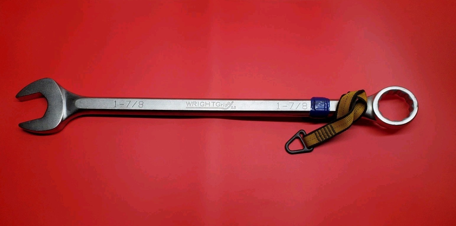 Wright Tool 1-7/8" Combination Wrench 1160 WRIGHTGRIP 2.0 12-Pt Made IN USA NOS