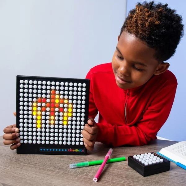 Lite-Brite Touch XL & Mini Touch Combo Pack, 2-player Create, Play, and Animate