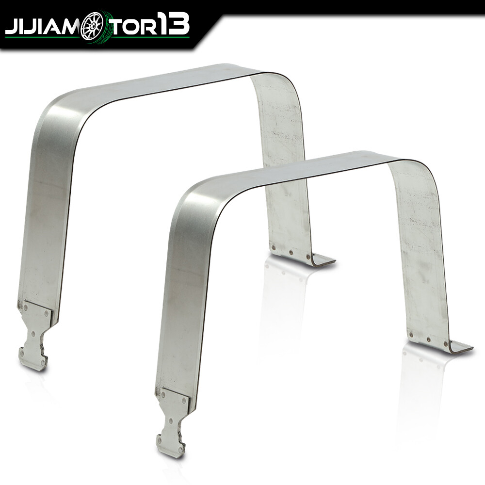 Pair Fuel Tank Straps Fit For Chevy Silverado GMC Sierra 1500 2500 3500 99-19