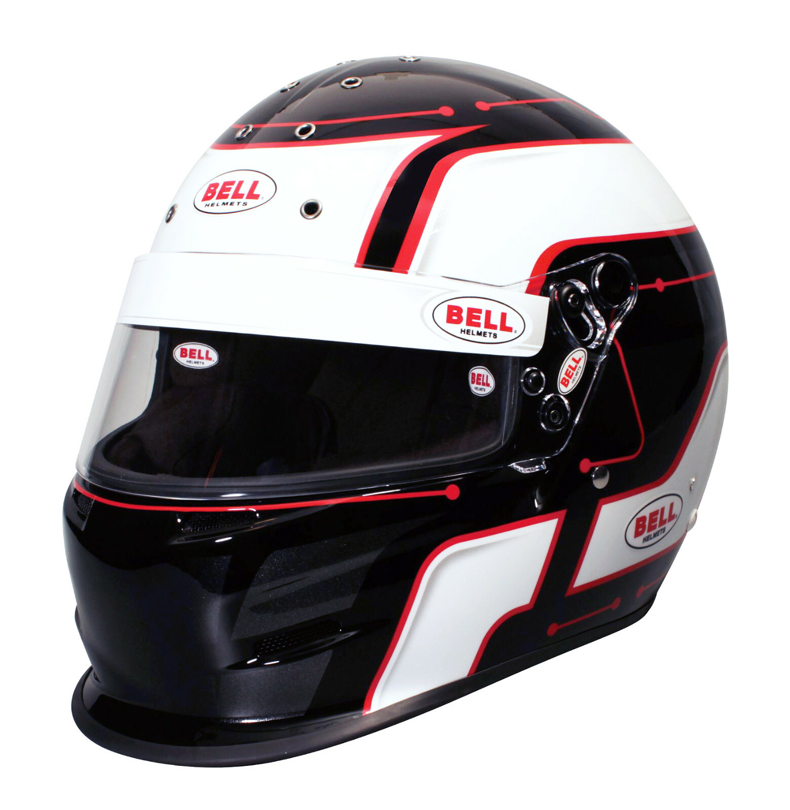 Bell - K1 Pro Graphic SA2020 Racing Helmet - Auto / Kart Snell- Red Blue Circuit