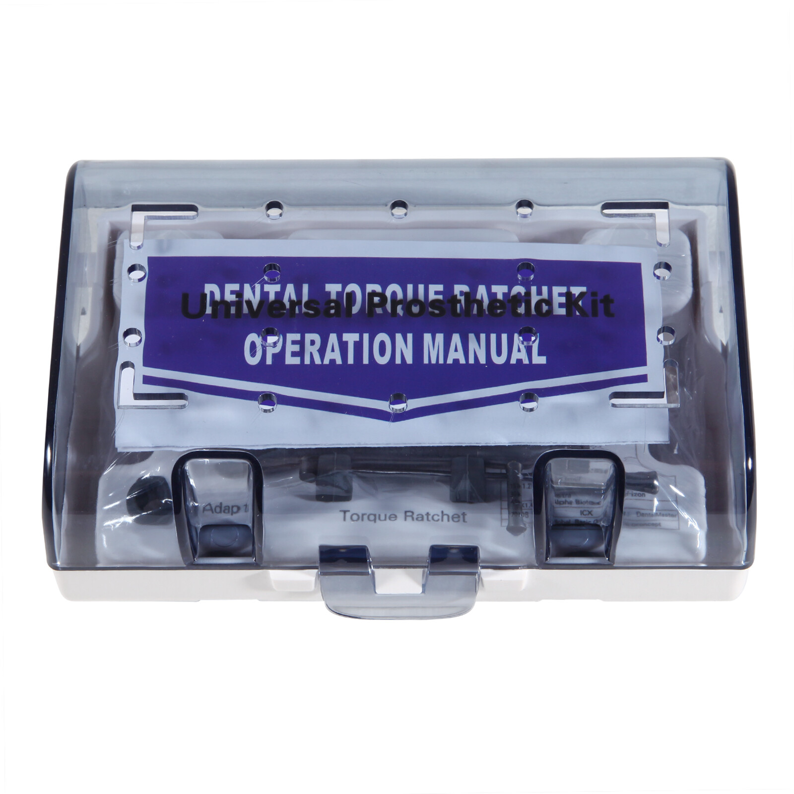 Llave dinamométrica carraca pilar implante dental 15-70 Ncm kit destornilladores