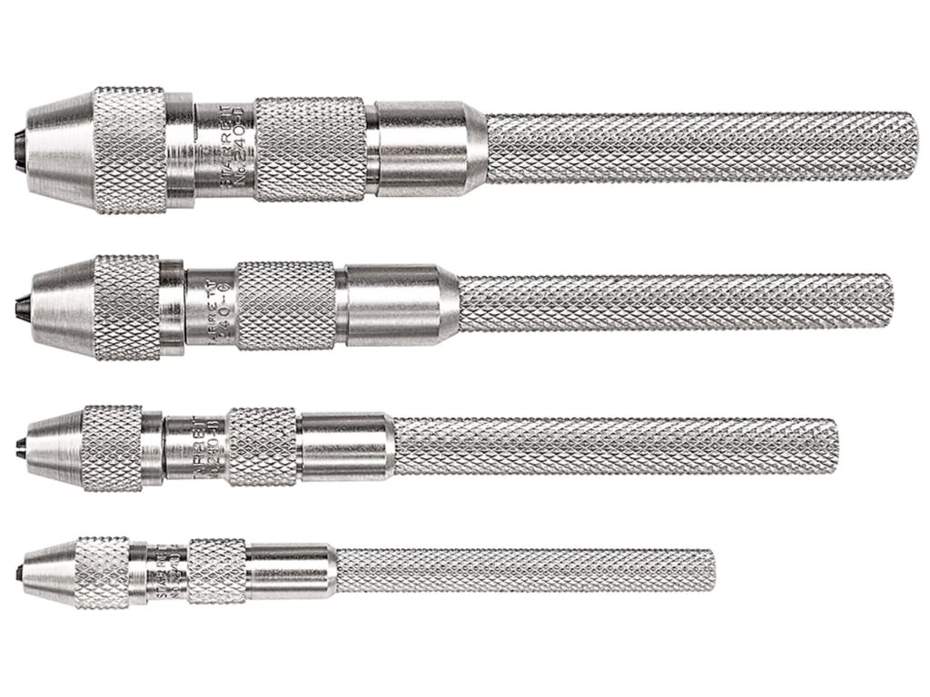 Starrett 240A - PIN VISE- .010 - .055in RANGE