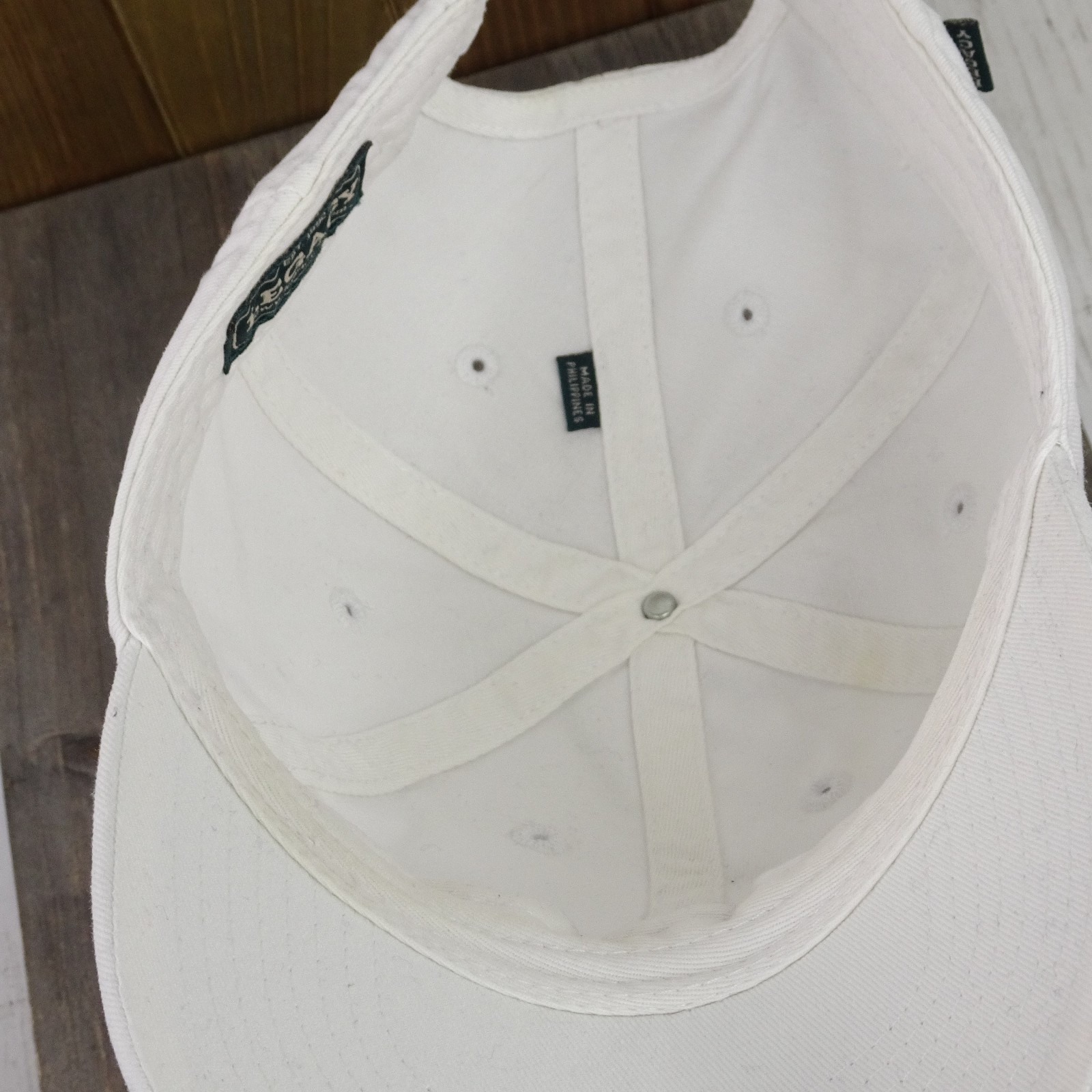 Authentic Vintage Davidson College Strapback Legacy RARE HAT CAP 00S Y2K