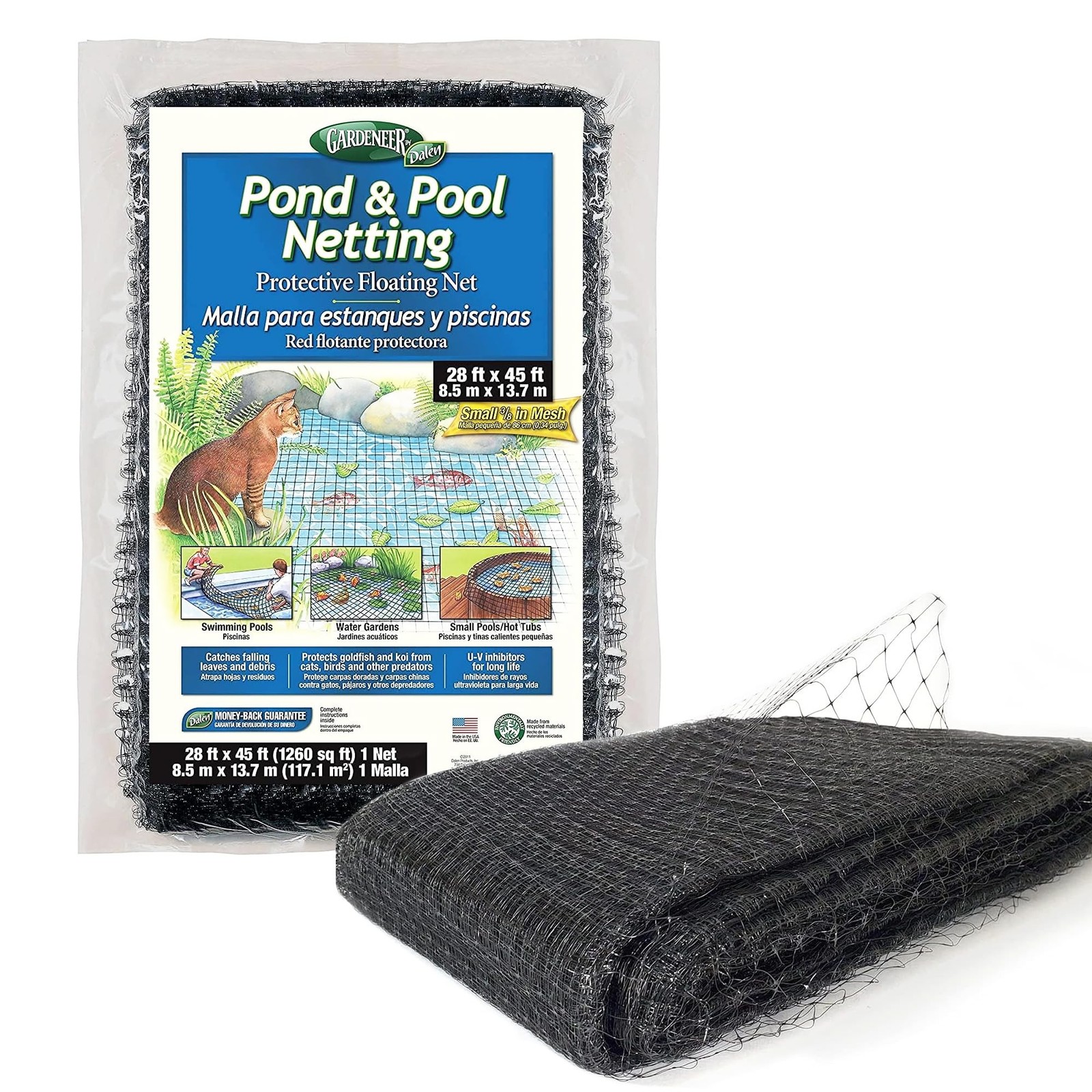 Dalen Pond & Pool Netting – Outdoor Water Garden Cover – Protective