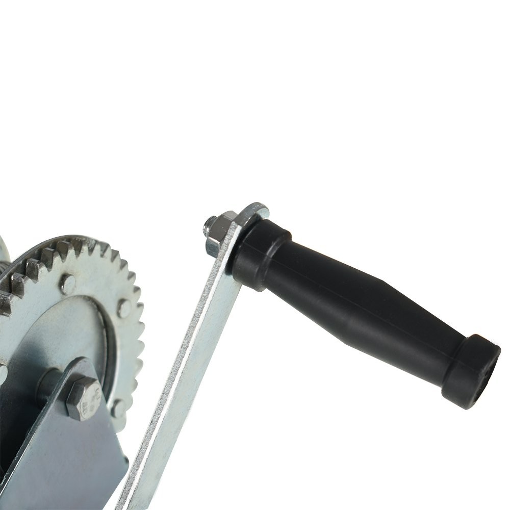 1600lbs Hand Winch Boat Winch Hand Crank Winch With 32ft Cable Manual Winches