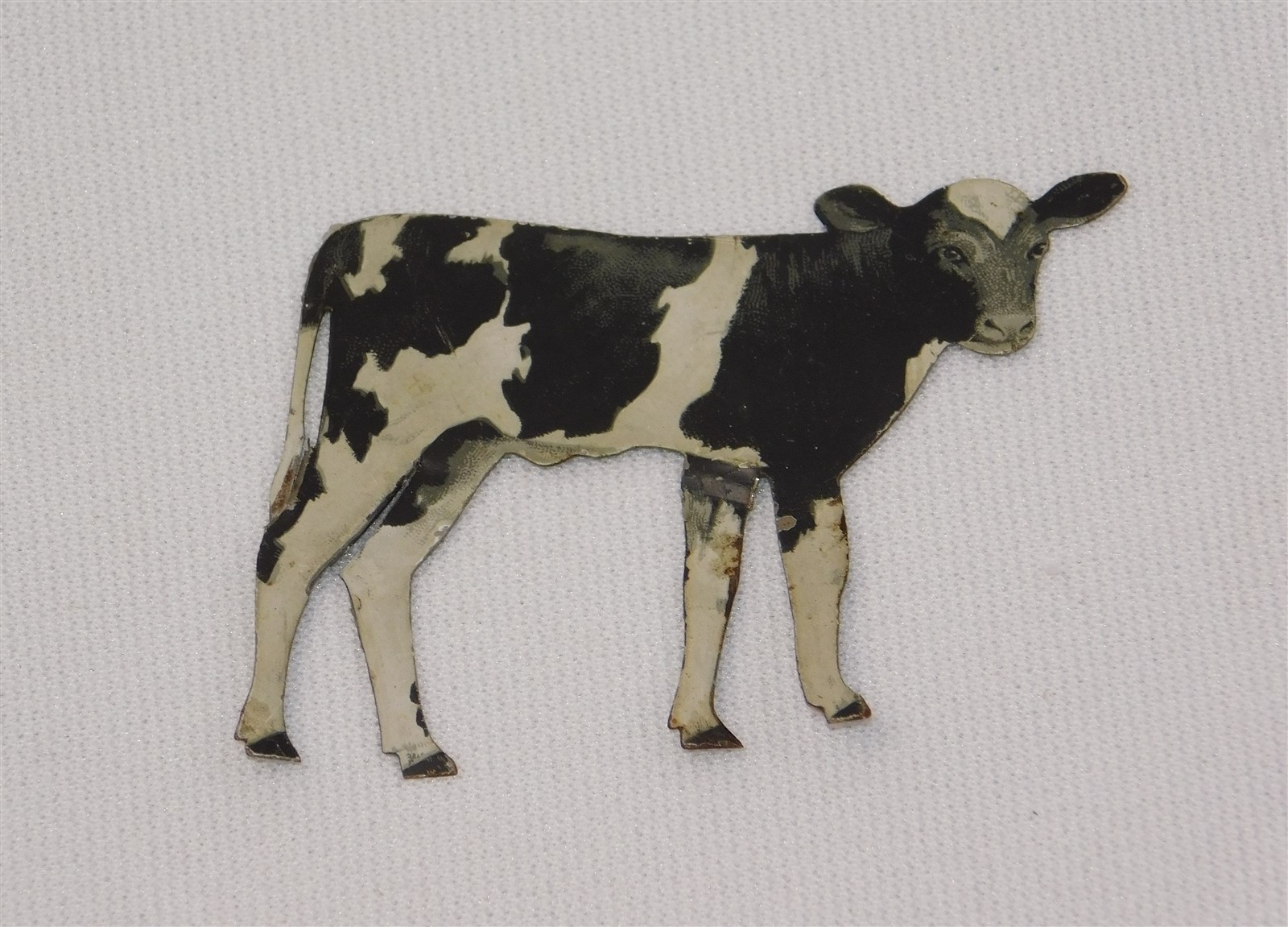 Antique De Laval Cream Separator Tin Holstein Cow & Calf Advertising Set