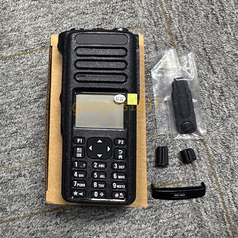 XPR 7550 Housing Case With LCD & Keyboard Flex Cable Speaker For XPR7550 Radio