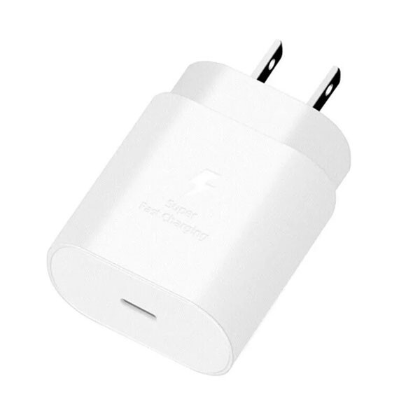 25w Type USB-C Fast Wall Charger+6FT Cable For Samsung Galaxy S20 S21 5G lot US