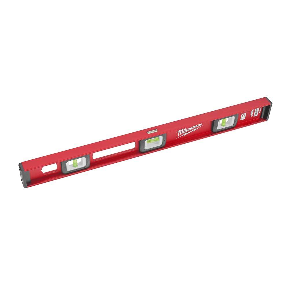 Milwaukee MLIBM24 24" Heavy Duty Frame All Metal Magnetic I-Beam Level