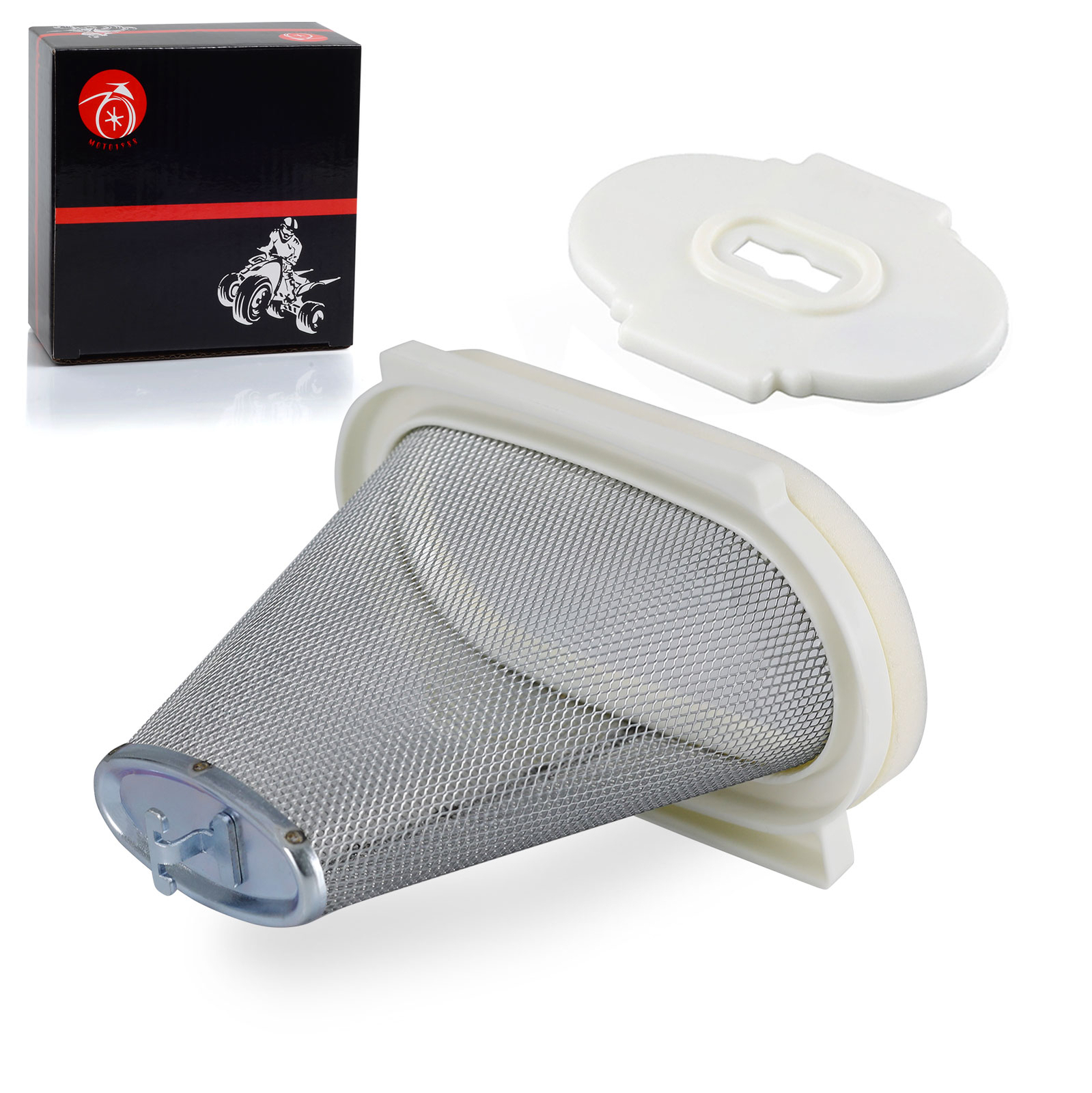 FOR YAMAHA Raptor 660 Air Filter Cage Air Box filter holder cone End Cap 2001-05