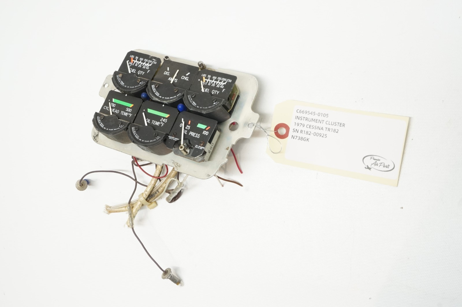Cessna TR182 Instrument Cluster P/N: C669545-0105