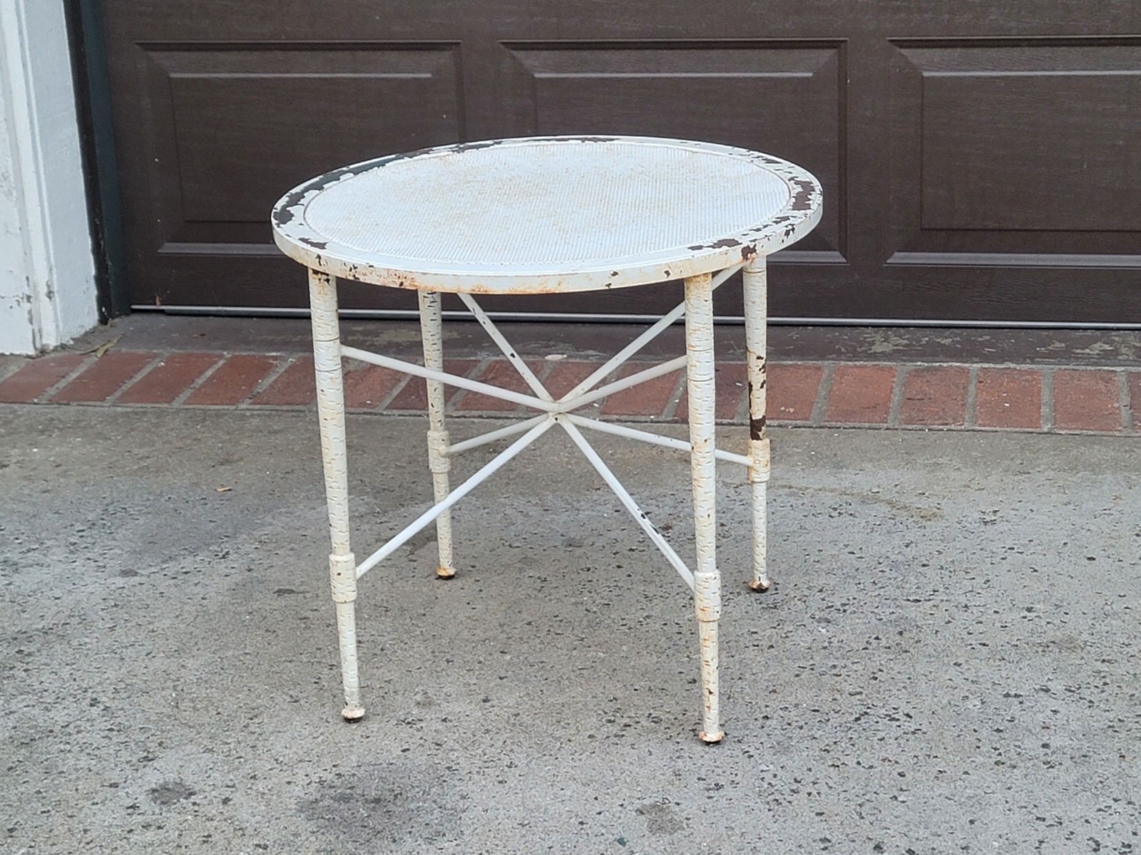 Mario Papperzini 'Amalfi' Iron Side Table for Salterini, 1950's