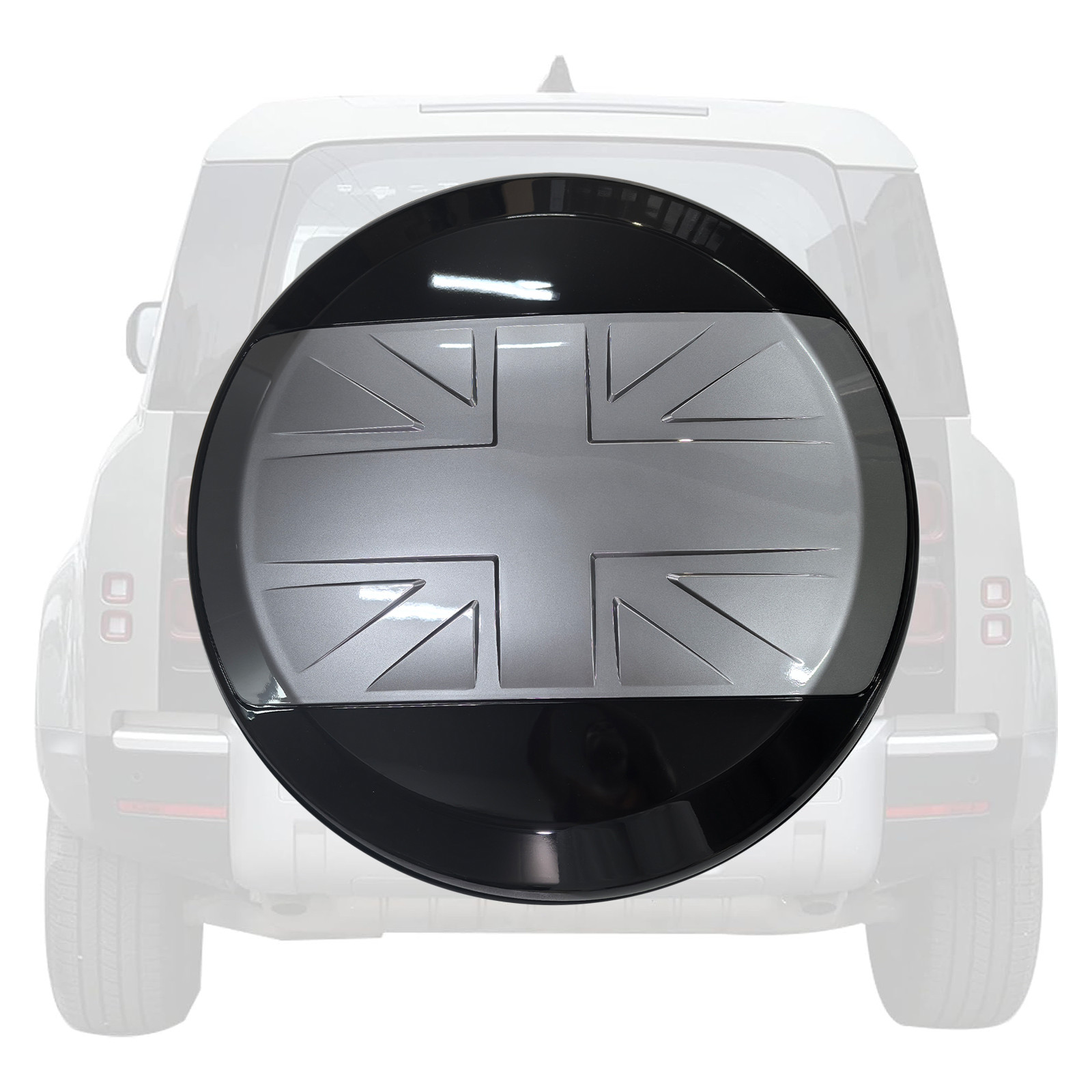 US Stock Gray Spare Tire Cover Wheel Cover Fits Defender 2020-2026