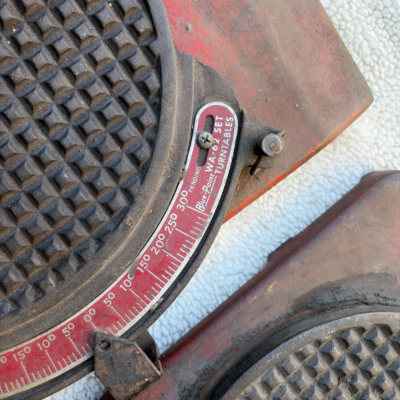 wheel alignment turntables turn plates Snap On Blue Point WA-62H