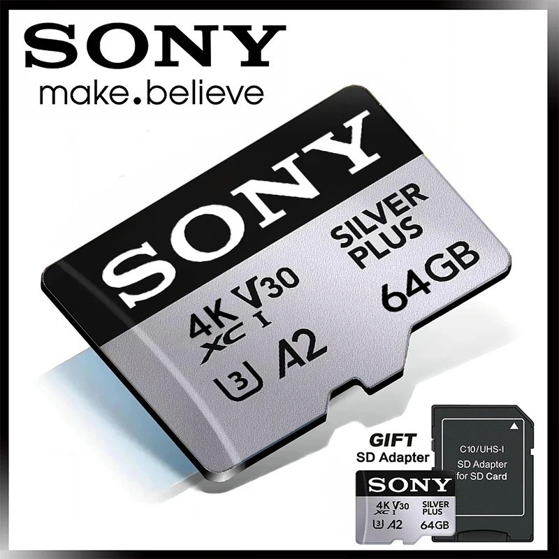SONY 1TB 512GB 256GB 128GB Micro TF SD Card High Speed Class Flash Memory