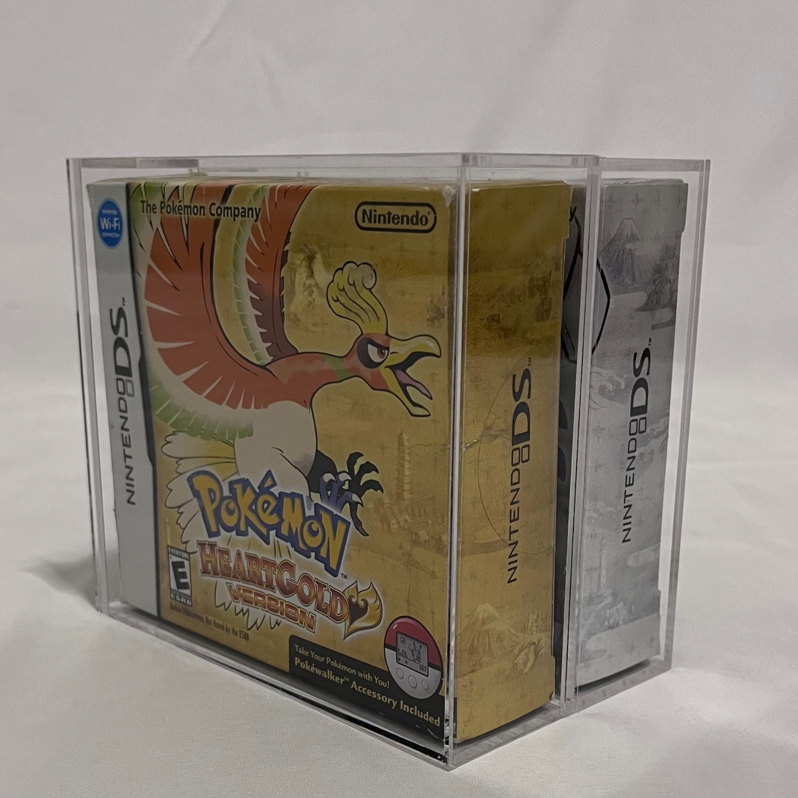 Display Case & Box Protector for Pokemon Heartgold / Soulsilver NTSC Only