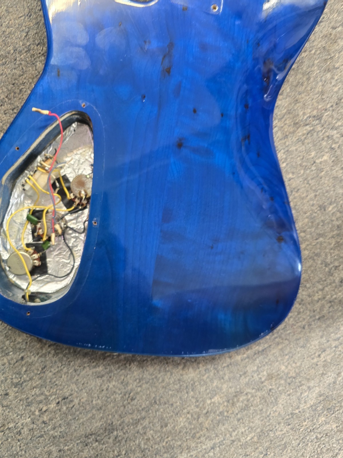 Late 80’s BC Rich Electric Guitar Body St iii USA