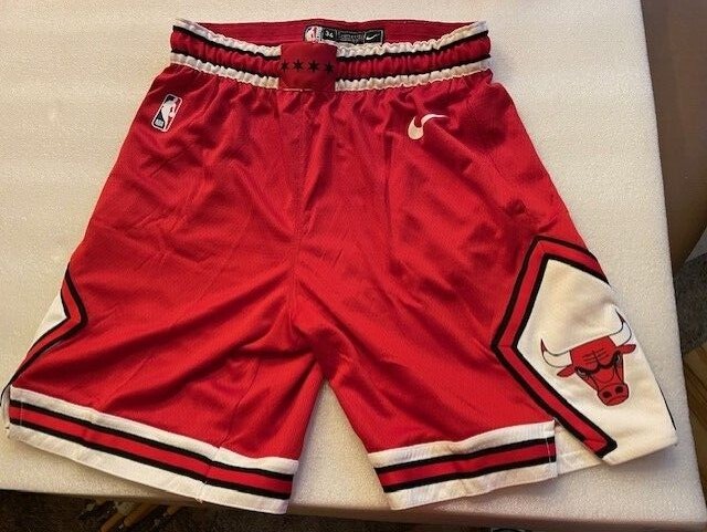 Chicago Bulls Nike Icon Red Basketball Shorts AJ5593-657 Mens Med, Large, XLarge